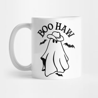 BOO Haw Halloween Ghost Mug